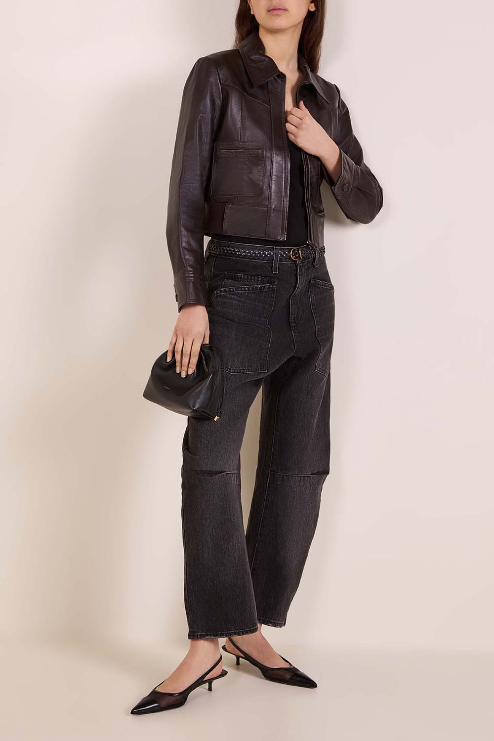 מכנסי ג'ינס בגזרת ברל